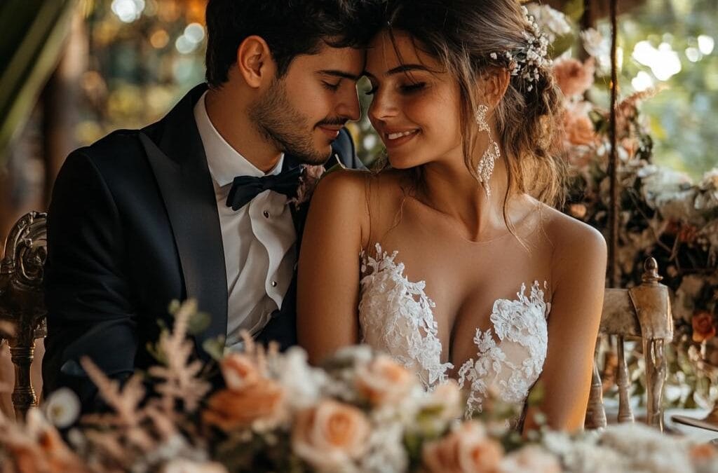 Importância de uma identidade visual coesa no casamento.
